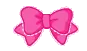 pink bow