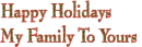Happy Holidays