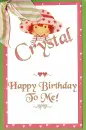 happy birthday crystal strawberry shortcake