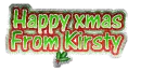 merry christmas kirsty