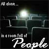alone in the dark sunlight