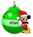 Mickey Xmas Ball