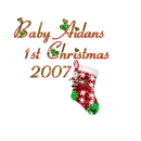 Baby Aidans 1st Christmas