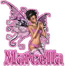 marcella pink brunette fairy