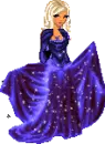 Purple Sparkley Dress
