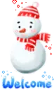 WELCOME SNOWMAN