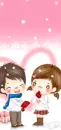 KISSING IN THE SNOW