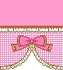 Hot Pink Ribbon Divider