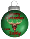 Merry Christmas Love Tabby
