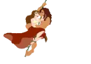 Disney - Tarzan And Jane Swing On Limb