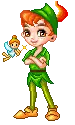 Disney- Peter Pan With Tinkerbell