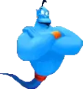 Disney - Genie Arms Folded, Floating