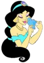 Disney - Jasmine Holding A Blue Bird