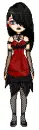 goth doll
