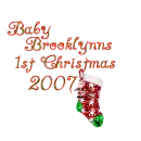 Baby Brooklynns 1st Christmas