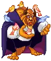 Disney - Beauty & The Beast - Beast With Bird