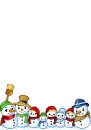 snowman family