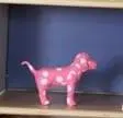 pink dog
