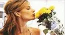 alessandra with flowers