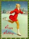 Happy Holidays Pinup