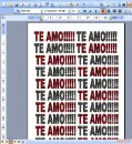 TE AMO