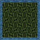 Leaves and a Blue Frame
