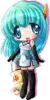 anime chibi green