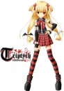 girl with a plaid skirt