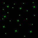 green and yellow stars danceing