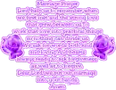 marriage prayer (purple)