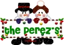 the perez's wish you a merry christmas