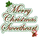 Merry Christmas Sweetheart