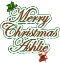 Merry Christmas Ashlie