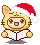 christmas cat singing