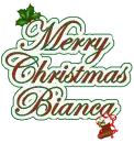 Merry Christmas Bianca