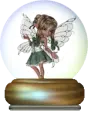 snow globe fairy