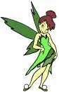 tinkerbell in the forest