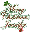 Merry Christmas Jennifer