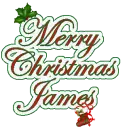 Merry Christmas James