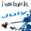 Born in July