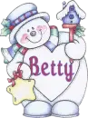 Betty - Snowman