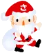 cute kawaii santa