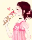 cute kawaii icecream girl