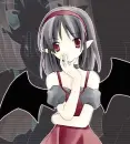 Dark anime girl