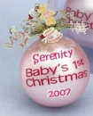 Serenity's 1st christmas 2007