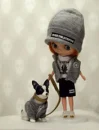 cute kawaii blythe doll