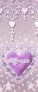cute kawaii violet heart : my room