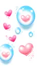 cute kawaii hearts