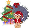 merry christmas country bear