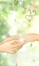 cute kawaii wedding ring